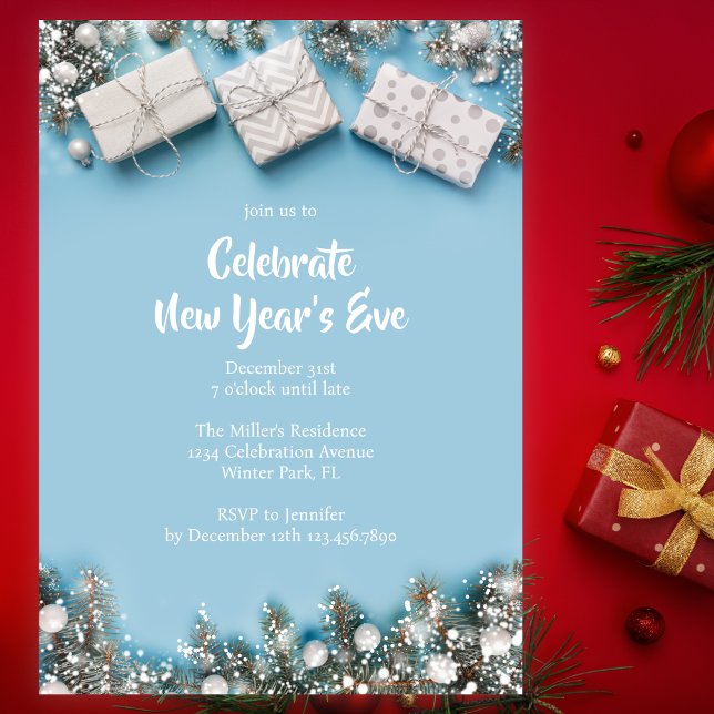 Invitación Fiesta de Nochevieja 2025 (Subido por el creador)