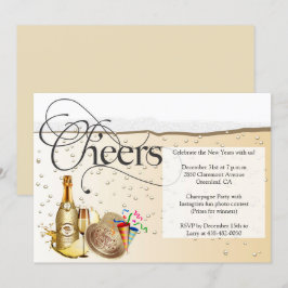 Invitación Fiesta de Nochevieja de Año Nuevo