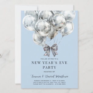Invitación Fiesta de Nochevieja Moderna