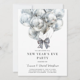 Invitación Fiesta de Nochevieja Moderna