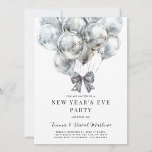 Invitación Fiesta de Nochevieja Moderna