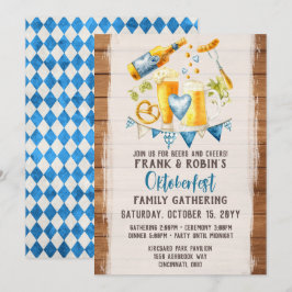 Invitación Fiesta de Nombre Personalizado de Cerveza Bávara R