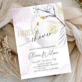 Invitación Fiesta de Novia a Punto de Casarse con Copo de Nie
