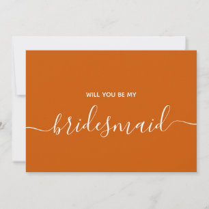 Invitación Fiesta de novias serás mi propuesta de dama de hon