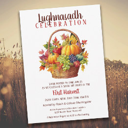 Invitación Fiesta de otoño de Lughnasadh