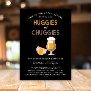 Invitación Fiesta de Pañales para Papá Huggies Chuggies Baby