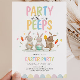 Invitación Fiesta de Pascua con mis panas