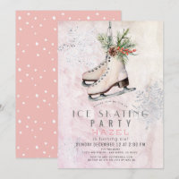 Fiesta De Patinaje Hielo Congelado Copo De Nieve C