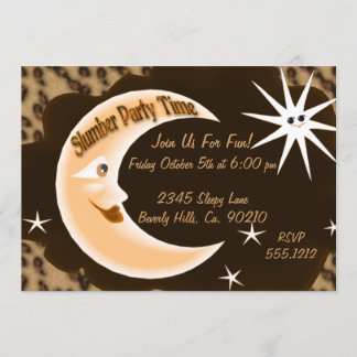 Invitación Fiesta de pepino de luna con queso