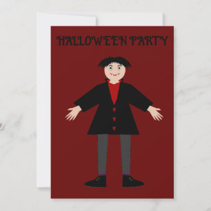 Invitación Fiesta de Personalizado de vampiros de Halloween