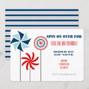 Invitación Fiesta de picnic o barbacoa de verano