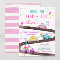 Fiesta De Pink Drive By Birday Parade