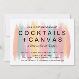 Invitación Fiesta de pintura ducha de novia