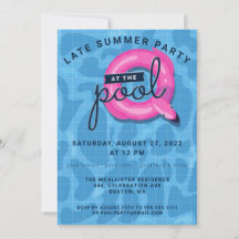 Fiesta de piscina de adultos celebraciones de vera