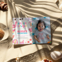 Fiesta de piscina de salpicaduras tropicales