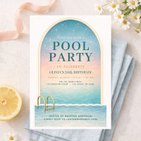 Fiesta de Piscina de Verano Cumpleaños 30