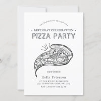 Fiesta de pizza al estilo vintage | Celebración de