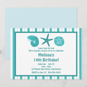Invitación Fiesta de playa