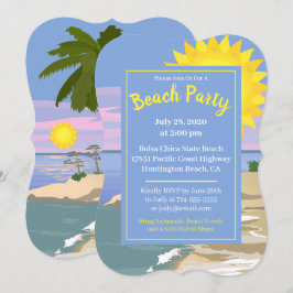 Invitación Fiesta de playa