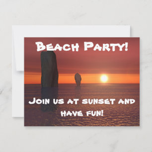 Invitación ¡Fiesta de playa!