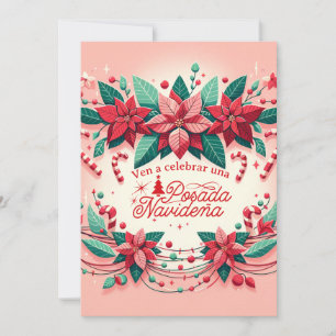 Invitación Fiesta de Posada Navideña becomes