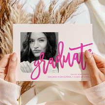 Fiesta de posgrado de fotografía de tipografía ros