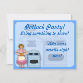 Invitación Fiesta de Potluck