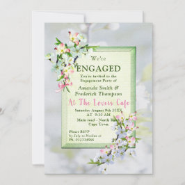 Invitación Fiesta de primavera de flores de cerezo