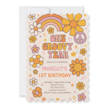 Fiesta de primer cumpleaños de un año de Groovy