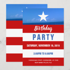 Invitación Fiesta de Puerto Rico