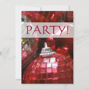 Invitación 'Fiesta!' de Red Baubles