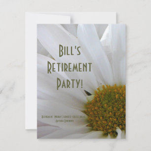 Invitación Fiesta de retiro Daisy+Cotización de humor