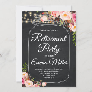 Invitación Fiesta de retiro de luces de cadena