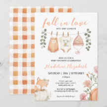 Fiesta de Revelación de Bebé con Ropa de Otoño par