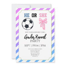 Fiesta de Revelación de Género de Fútbol con Lazo