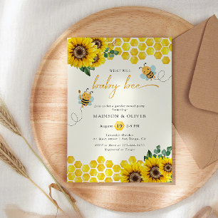 Invitación Fiesta de Revelación de Género ¿Qué hará la bebe?