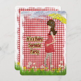 Invitación Fiesta de rociado por bebé