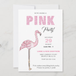 Invitación Fiesta de Rosa Flamenco