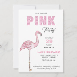 Invitación Fiesta de Rosa Flamenco