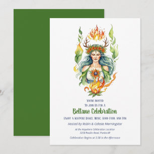 Invitación Fiesta de Sabbat Floral de la Diosa del Verano del