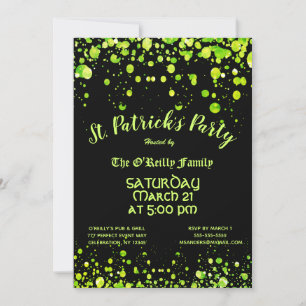 Invitación Fiesta de San Patricio