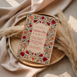 Invitación Fiesta de San Valentín Botánico Antiguo