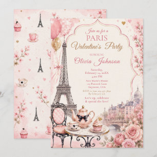 Invitación Fiesta de San Valentín en París