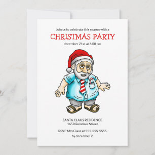 Invitación Fiesta de Santa en Sandalias