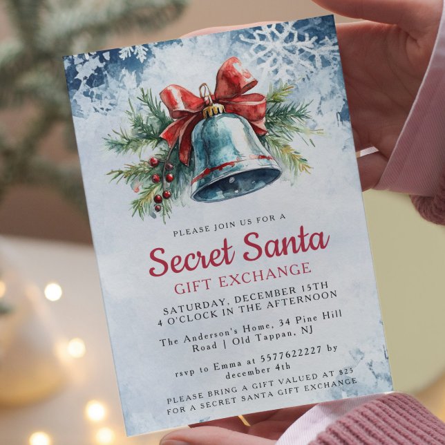 Invitación Fiesta de Santa Navidades Secretas de Invierno de  (Subido por el creador)
