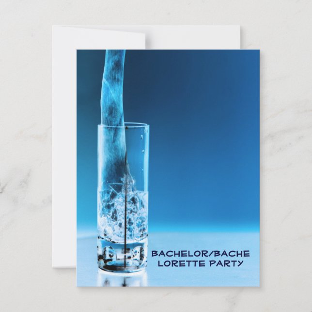 Invitación Fiesta de Soltero Soltera (Anverso)