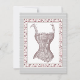 Invitación Fiesta de solteros de Corset de la Viña Victoria