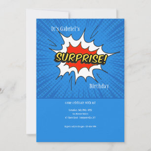 Invitación Fiesta de Sorpresa