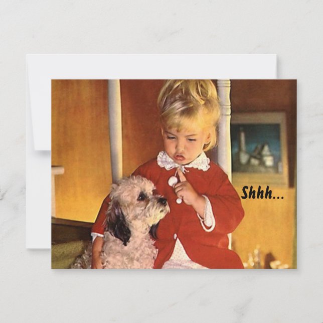 Invitación Fiesta De Sorpresas Retro Para Cualquier Invitació (Anverso)