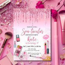 Fiesta de Spa Glam Girl Cumpleaños